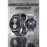 Suya Dayanıklı Dokunmatik Akıllı Saat Bluetooth 5.0, Sesli Asistan Ve Sağlık Takibi