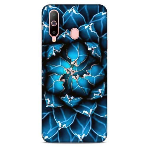 Lopard Samsung Galaxy A60 Uyumlu Kılıf Bahar (1) Kılıfı Mavi