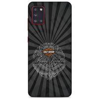 Samsung Galaxy A31 Uyumlu Kılıf Motorsiklet (40) Fit Silikon Kılıf Harley