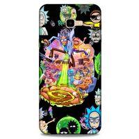 Samsung Galaxy J4 Plus Uyumlu Kılıf Rick And Morty (39) Liquid Crystal Kılıf Shadow Council