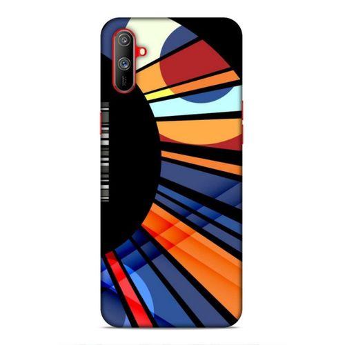 Realme C3 Uyumlu Kılıf Insomnia (3) Kapak Siyah Turuncu