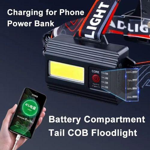 Bedotech Bd-62 10w Tg Led Alüminyum Alaşımlı Zoomlu Type-c Şarjlı Kafa Feneri