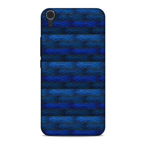 Huawei Honor 8a Kılıf Patchwork (43) Thin Fit Kılıf Mavi Tonları