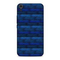 Huawei Honor 8a Kılıf Patchwork (43) Thin Fit Kılıf Mavi Tonları