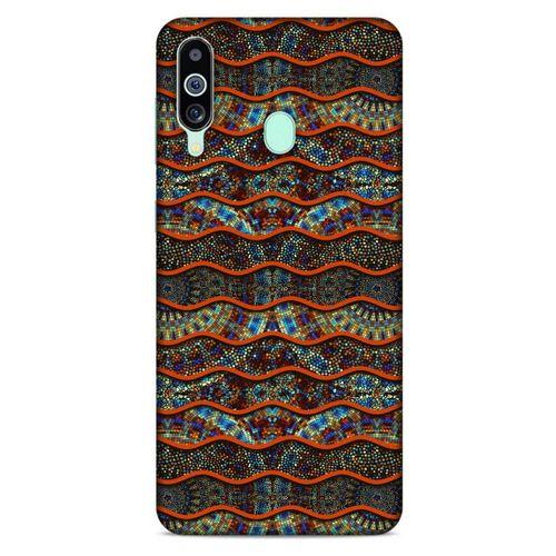 Samsung Galaxy M40 Kılıf Baskılı Özel Seri Taşlı (35) Fit Design Kılıf