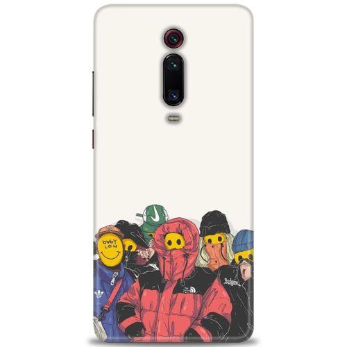 Xiaomi Mi 9T Kılıf HD Baskılı Kılıf - Adamlar + Tam Ekran Koruyucu