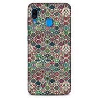 Ethnic Culture (3) Samsung Galaxy A30 Kılıf Silikon Kapak Desenli
