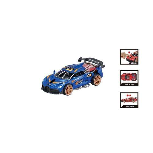 D500-04 - SÜRTMELİ SESLİ IŞIKLI SPOR ARABA 6