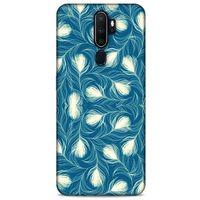Oppo A5 2020 Kılıf Desenli Özel Seri Tüyler (43) Thin Fit Kılıf