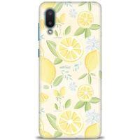 Samsung Galaxy A02 Kılıf HD Baskılı Kılıf - Limon + Tam Ekran Koruyucu