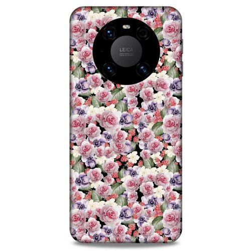 Lopard Huawei Mate 40 Pro Uyumlu Kılıf Botanix (12) Koruyucu Silikon