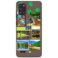 Lopard Samsung Galaxy A31 Uyumlu Kılıf Şehirli ※ (8) Artvin Baskılı Kılıf