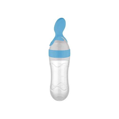 Babyjem BabyJem Sıkmalı Kaşık 806 Mavi