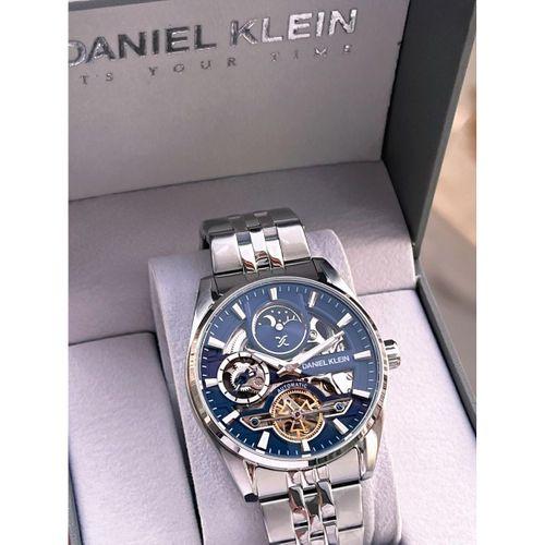 Daniel Klein Otomatik Erkek Kol Saati 30 Metre Suya Dayanıklı Çelik Kordon + Bileklik Hediyeli  VS.BLKT.0693