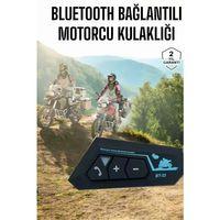 İnterkom Intercom Kask Kulaklık Bt22 Bluetooth Motosiklet Kulaklık 5.0 Bluetooth
