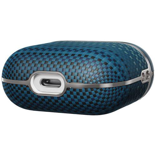 Apple Airpods 4 Kılıf Aramid Fiber Pitaka Tactile Woven Sunset-Moonrise Serisi Sunset Kapak