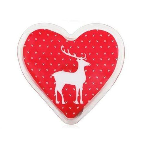 Kalpli Geyikli Cep Sobası,El Isıtıcı,Sıcak Su Torbası Pvc  9Cm