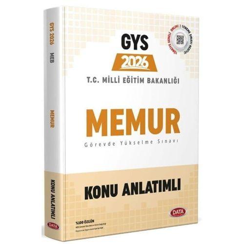 2026 GYS MEB Memur Konu Anlatımlı Görevde Yükselme Data Yayınları