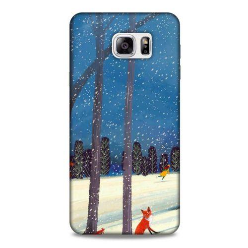 Samsung Galaxy Note 5 Kılıf Snowix (45) Liquid Air Kılıf Turuncu Mavi