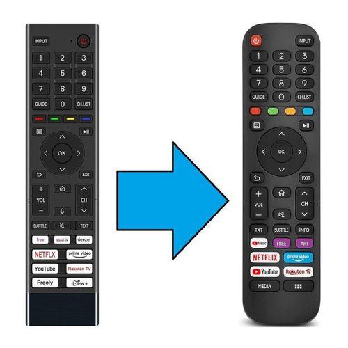 toshiba ile uyumlu Model CT-8575 Vidaa Smart Led TV Kumanda-Mikrofonsuz