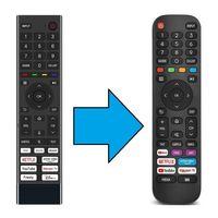 toshiba ile uyumlu Model CT-8575 Vidaa Smart Led TV Kumanda-Mikrofonsuz