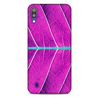 Lopard Samsung Galaxy M10 Uyumlu Kılıf Bahar (30) Silicone Case Eflatun