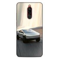 Lopard Xiaomi Redmi 8 Uyumlu Kılıf PickUpX (17) Tasarım Kılıf Gümüş Gri