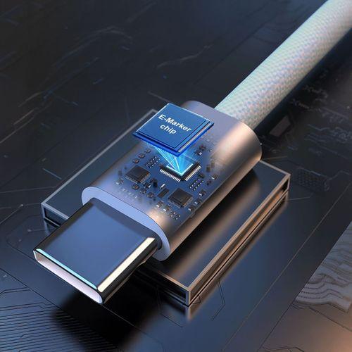 Lenyes LC550 Type-C to Type-C Hızlı Şarj Özellikli Data ve Şarj Kablosu 240W 1M