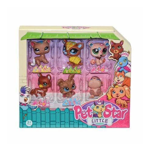 3046A2/3 - PET STAR 6 LI MİNİŞ SET KUTULU