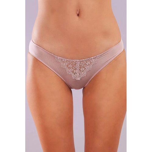 Golshan Garland Mini Slip, Kadın Güpürlü Açık Pembe Külot