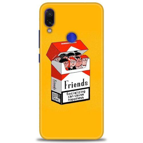 Xiaomi Redmi Note 7 Kılıf HD Baskılı Kılıf - Friends + Tam Ekran Koruyucu