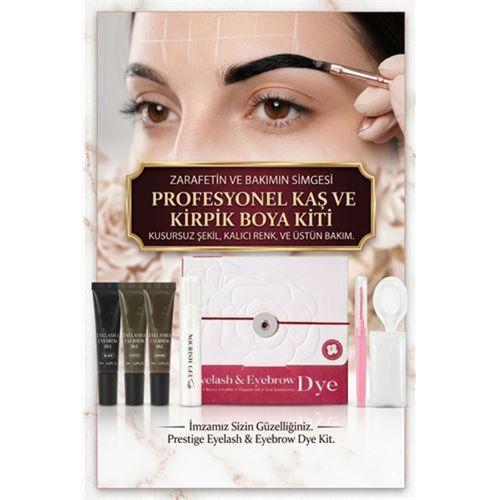 Pratik Kaş Kınası - 60 gün - 10 Dakikada Dövme Etkili Su Geçirmez Kaş & Kirpik Boyası 722963