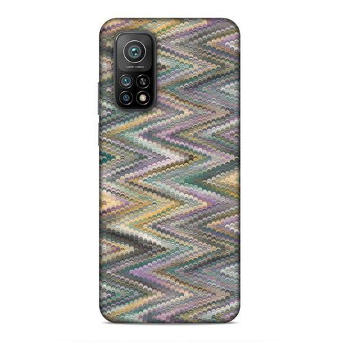 Xiaomi Mi 10T Pro 5G Uyumlu Kılıf Romans (47) Crystal Flex Kılıf Zig Zag
