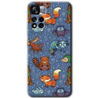 Redmi Note 11 Pro Plus 5G Kılıf HD Desen Baskılı Arka Kapak - Animals Funny