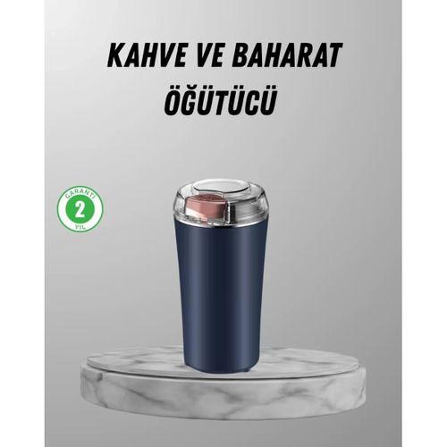 Elektrikli Kahve Ve Baharat Öğütücü – Güçlü Motor, Paslanmaz Çelik Gövde, Kolay Temizlik