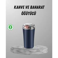 Elektrikli Kahve Ve Baharat Öğütücü – Güçlü Motor, Paslanmaz Çelik Gövde, Kolay Temizlik