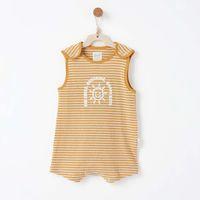 Andywawa AC26670 Bamboo Striped Tulum Mustard