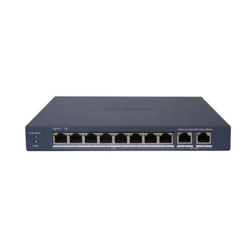HIKVISION DS-3E1310P-EI/M 8XFE+2GE 60W POE SWITCH
