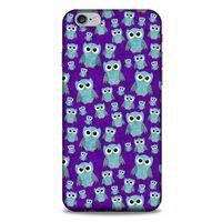 Baykuşlar (3) Desenli Silikon Kapak Telefon Kabı Apple Iphone 6 Plus Kılıf