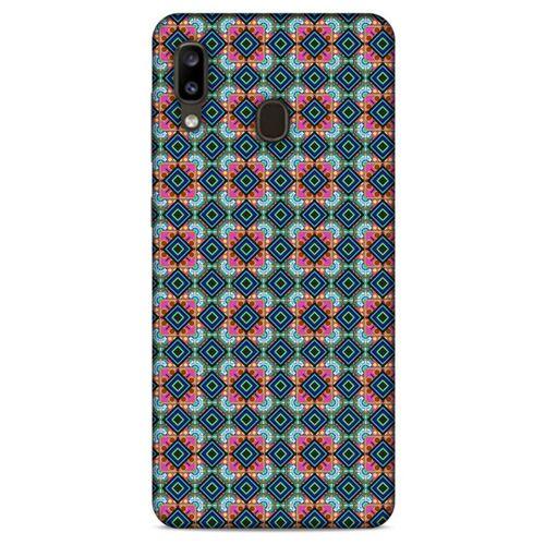 Ethnic Culture (92) Samsung Galaxy A20 Kılıf Silikon Kapak Desenli