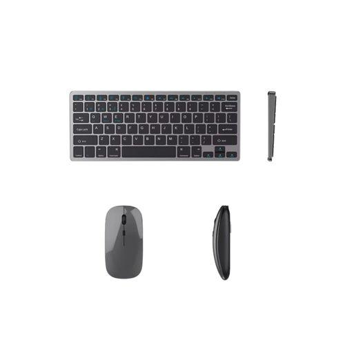 Kablosuz Bluetooth Klavye Mouse Seti Şarjlı Tablet Laptop Uyumlu