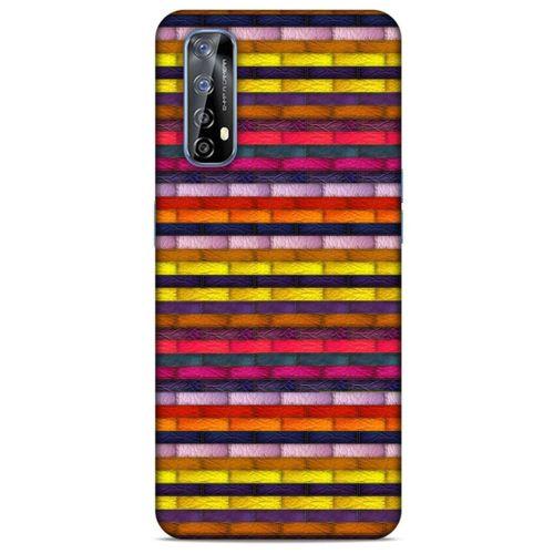 Huawei P Smart 2021 Kılıf Patchwork (42) Rugged Armor Kılıf Karışık Renkli