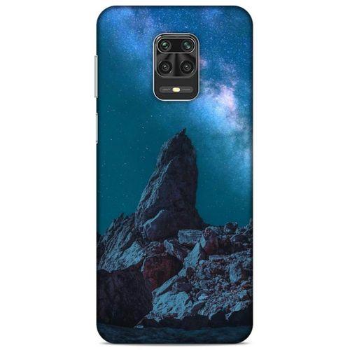 Lopard Xiaomi Redmi Note 9S Uyumlu Kılıf Gece'S (7) Telefon Kılıfı Açık Mavi