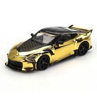 Eğitici Oyuncak Mini GT 1/64 Nissan Z VeilSide FFZ400 Gold Chrome