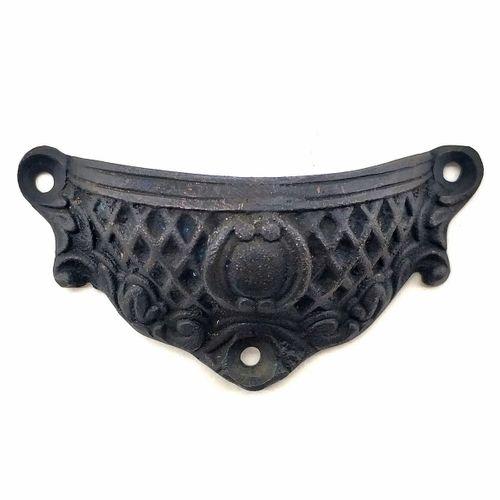 Antika Tarz Dekoratif Pirinç Anıt Tas Mobilya, Çekmece Kulbu - 48x90 Mm, Oksit