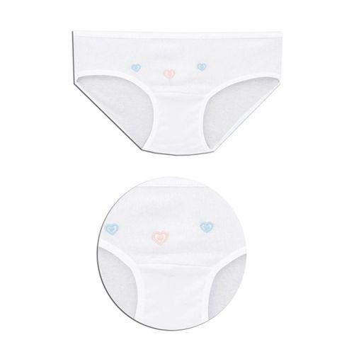 Tutku 0821 Kız Çocuk İnce Bel İşlemeli Bato Külot