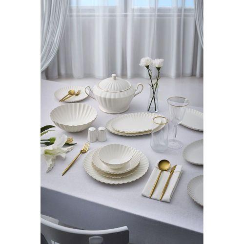 Aryıldız Sintra Gold 60 Parça Porselen Yemek Takımı Ar255469