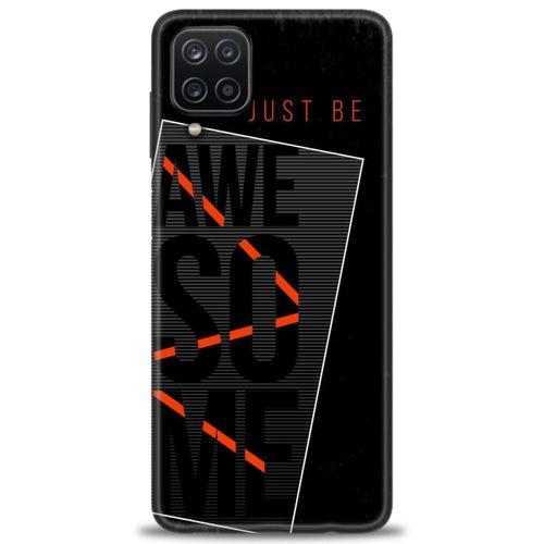 Samsung Galaxy M12 Kılıf HD Baskılı Kılıf - Awesome + Tam Ekran Koruyucu