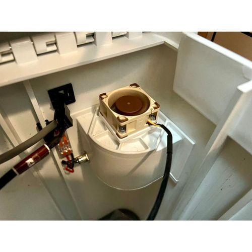 OGO Tuvalet Egzoz Hava Adaptörü 40 Mm Fan İçin Artırılmış Çap (Bu ürün Sadece Plastik parçadır - Almadan Önce Soru Sorabilirsiniz)