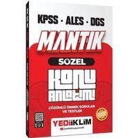 KPSS ALES DGS Sözel Mantık Konu Anlatımı Yediiklim Yayınları